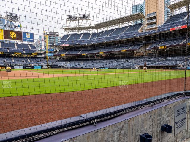 Petco Park - Section Dugout 8 Seat View