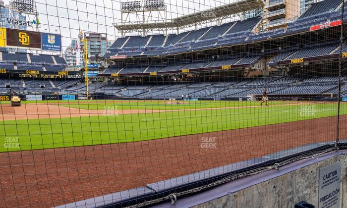 Petco Park - Section Dugout 8 Seat View