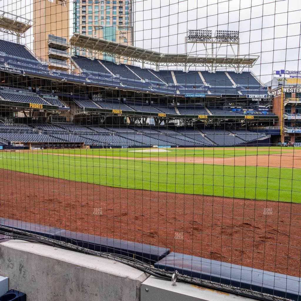 Petco Park - Section Dugout 9 Seat View