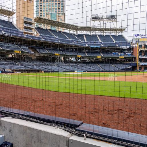 Petco Park - Section Dugout 9 Seat View
