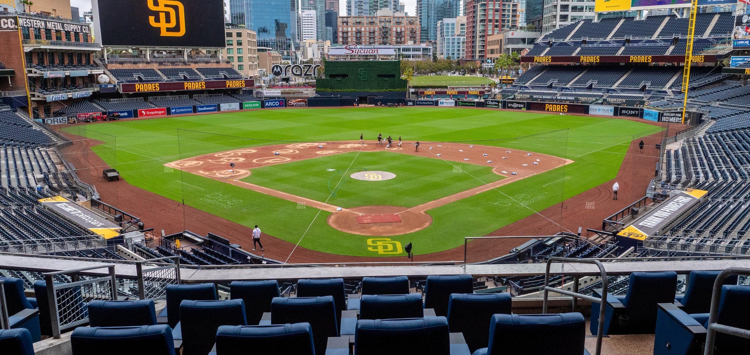 Petco Park - Section Garden Level Suite 3 Seat View