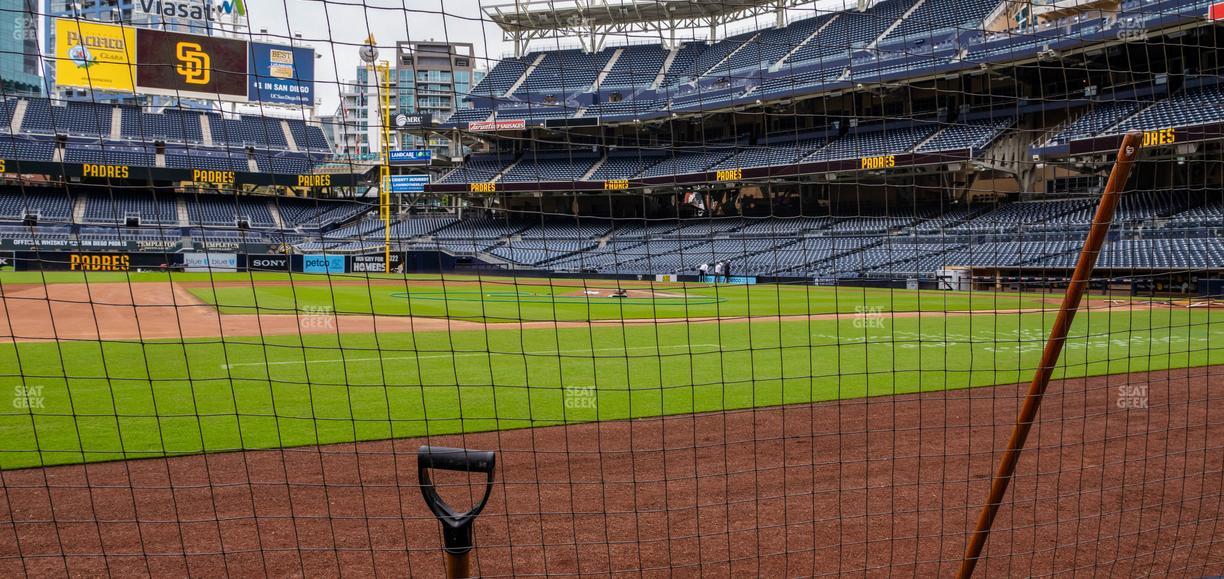 Petco Park - Section Hot Corner Suite Seat View