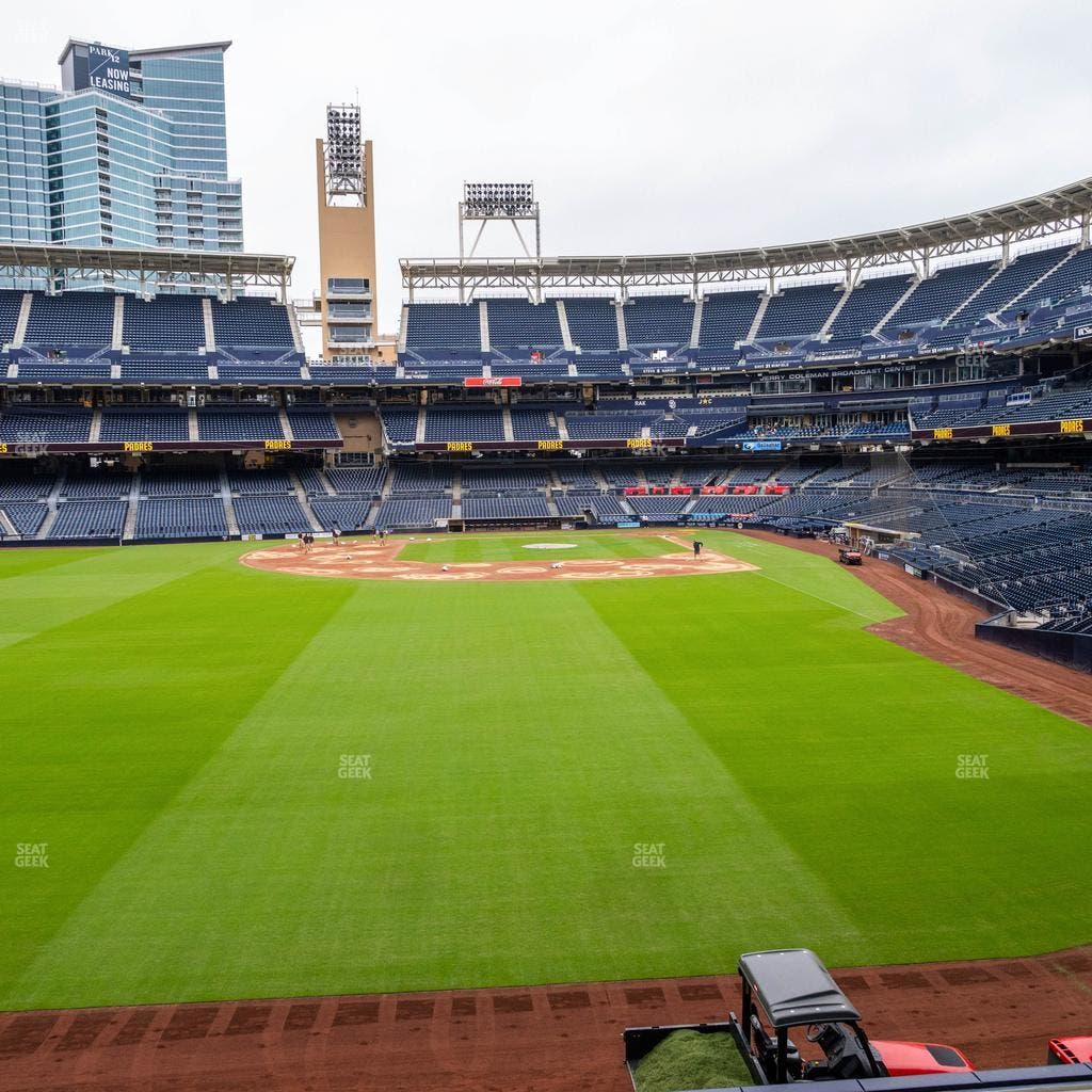 Petco Park - Section Left Field Rail Ada Seat View