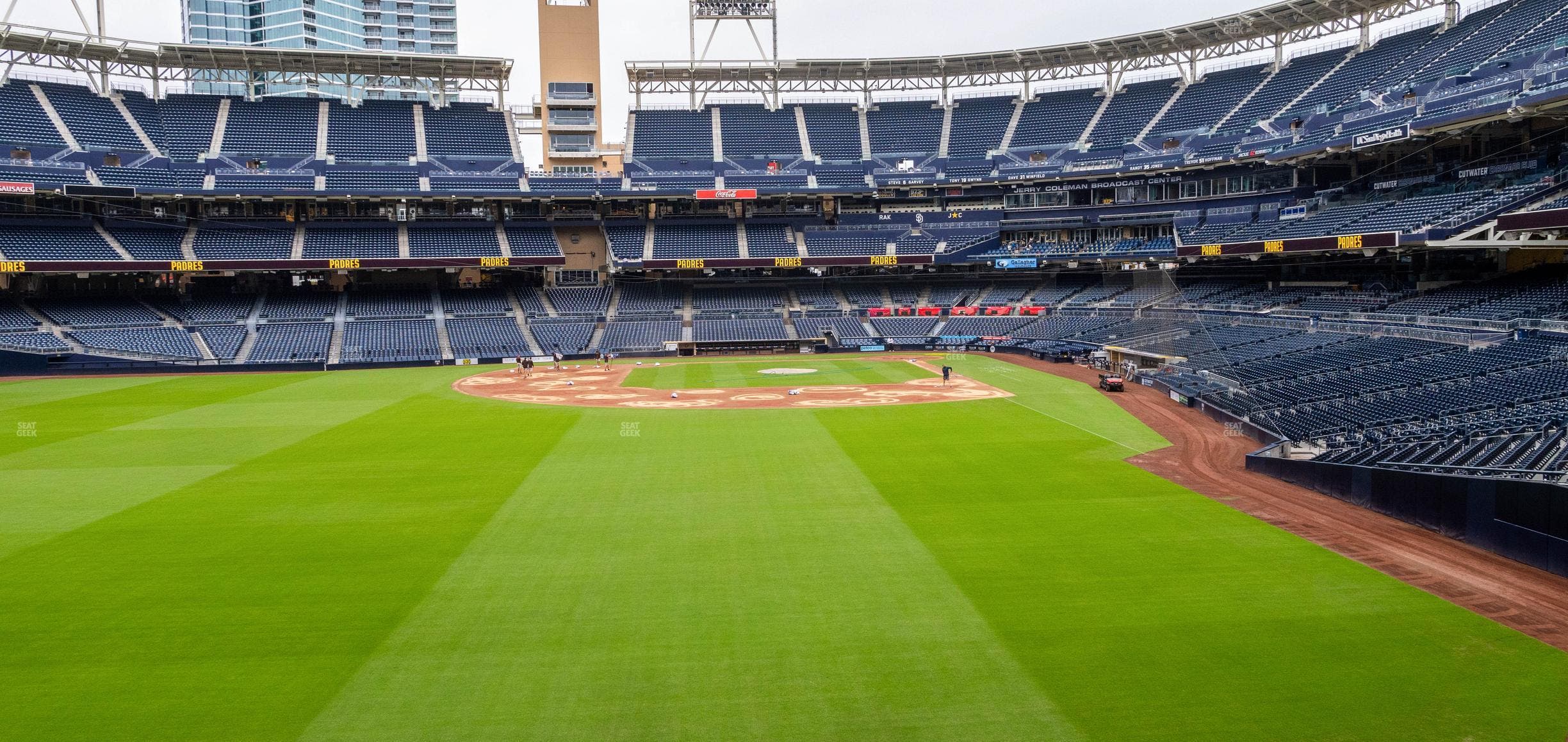 Petco Park - Section Left Field Rail Ada Seat View