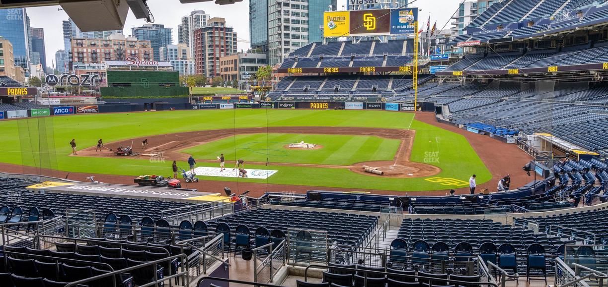 Petco Park - Section Lexus Club Table Seat View
