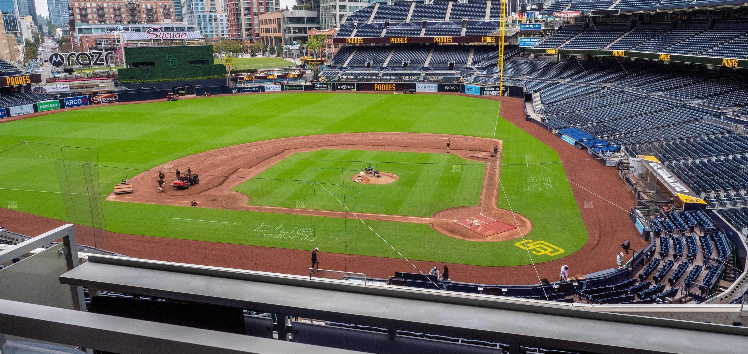 Petco Park - Section Luxury Box Seat View