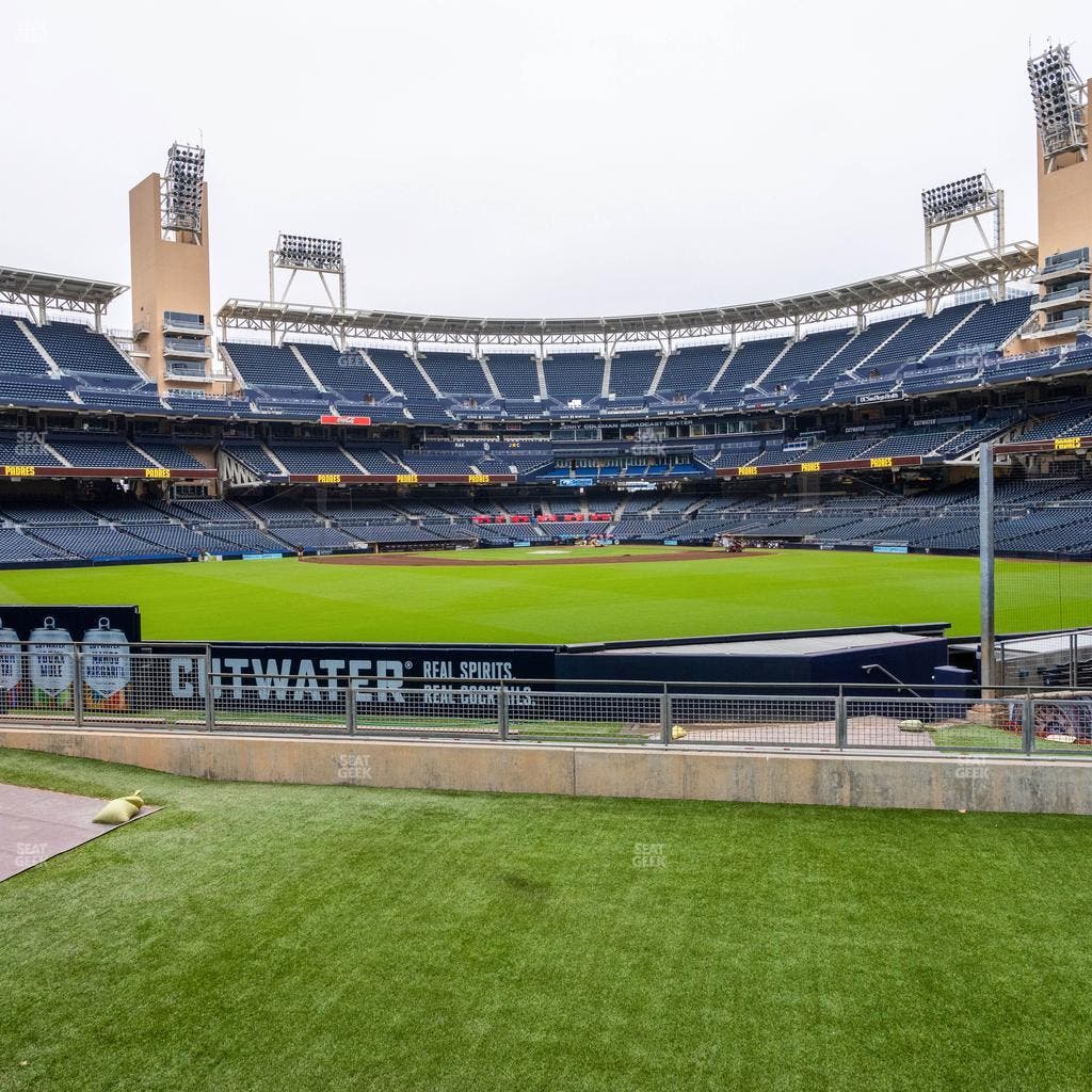 Petco Park - Section Picnic Terrace Seat View