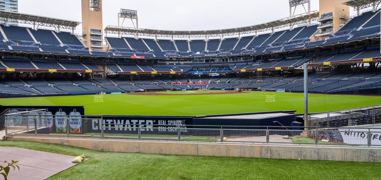 Petco Park - Section Picnic Terrace Seat View