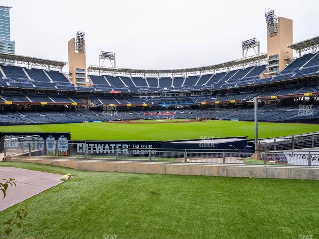 Petco Park - Section Picnic Terrace Seat View
