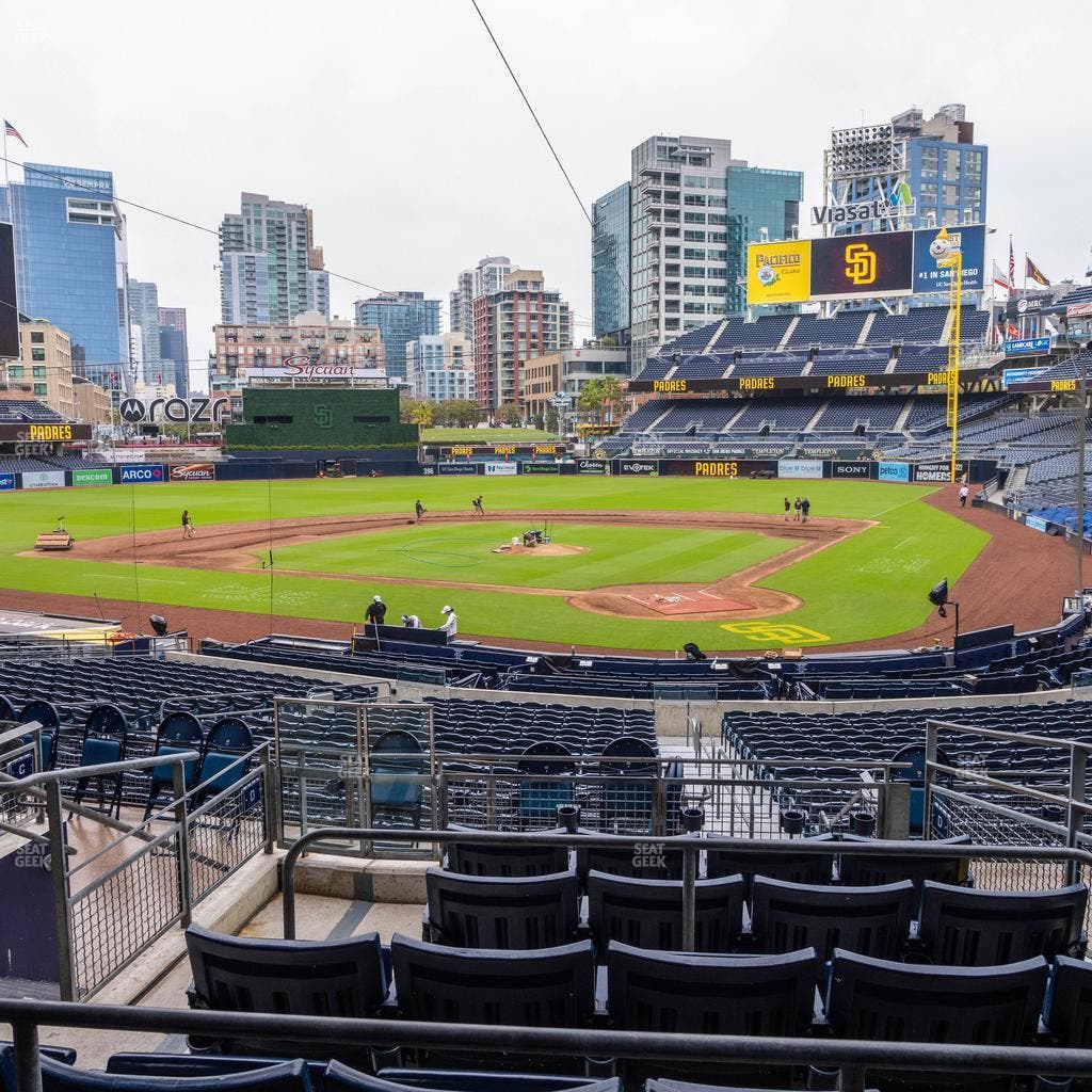 Petco Park - Section Premier Club D Seat View