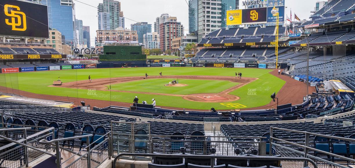 Petco Park - Section Premier Club D Seat View
