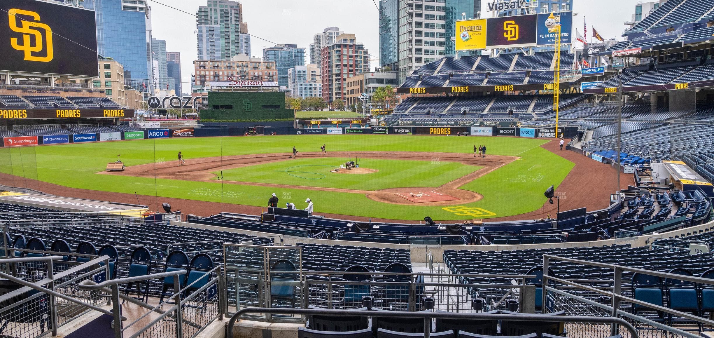 Petco Park - Section Premier Club D Seat View
