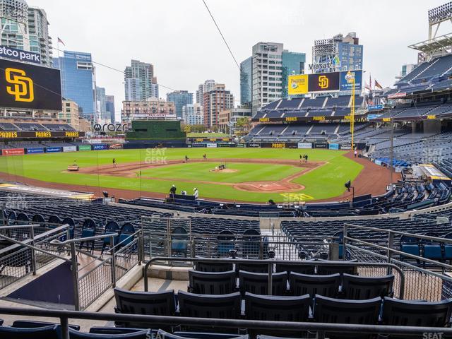 Petco Park - Section Premier Club D Seat View