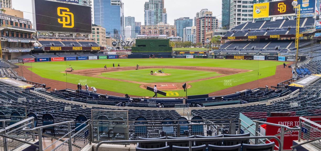 Petco Park - Section Premier Club F Seat View