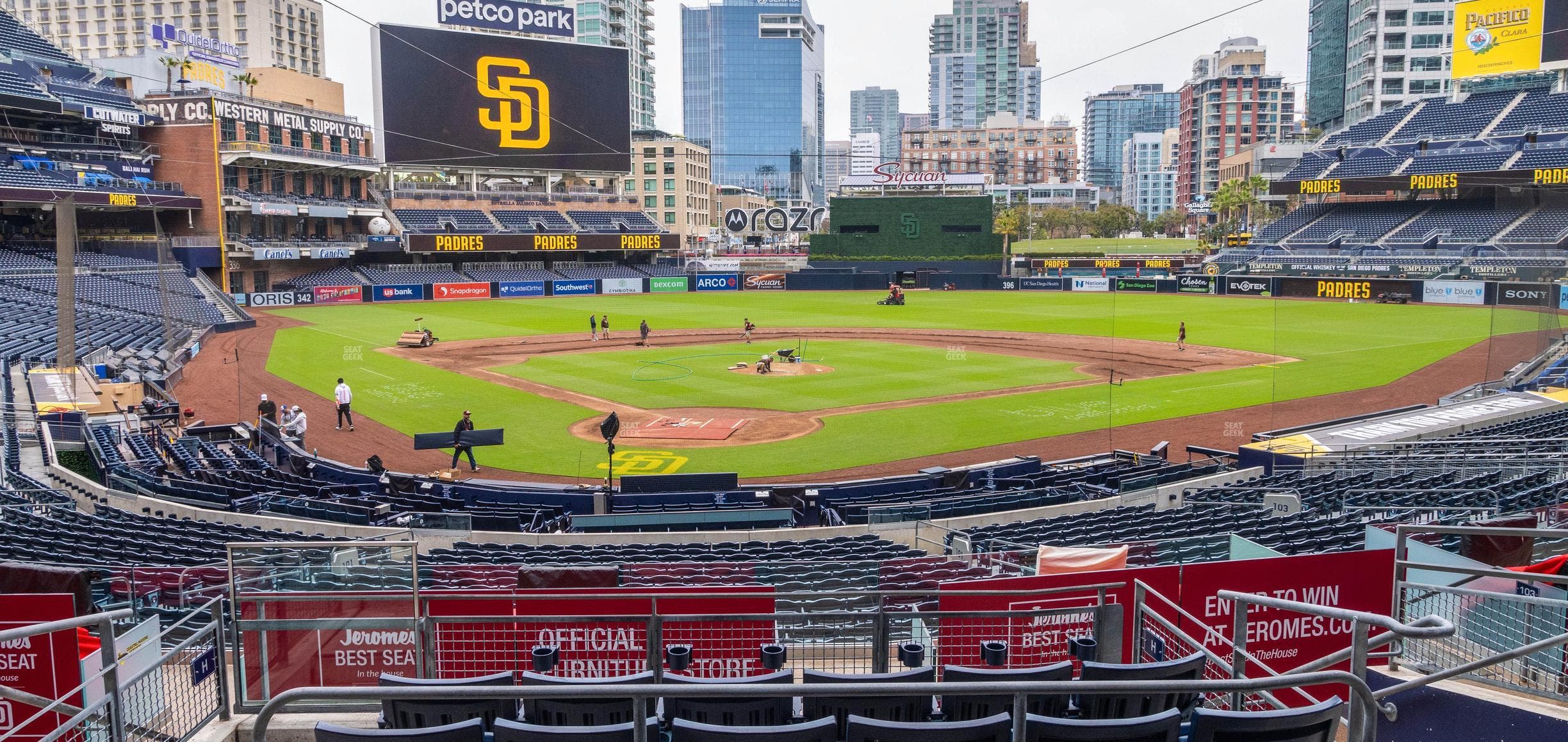 Petco Park - Section Premier Club H Seat View