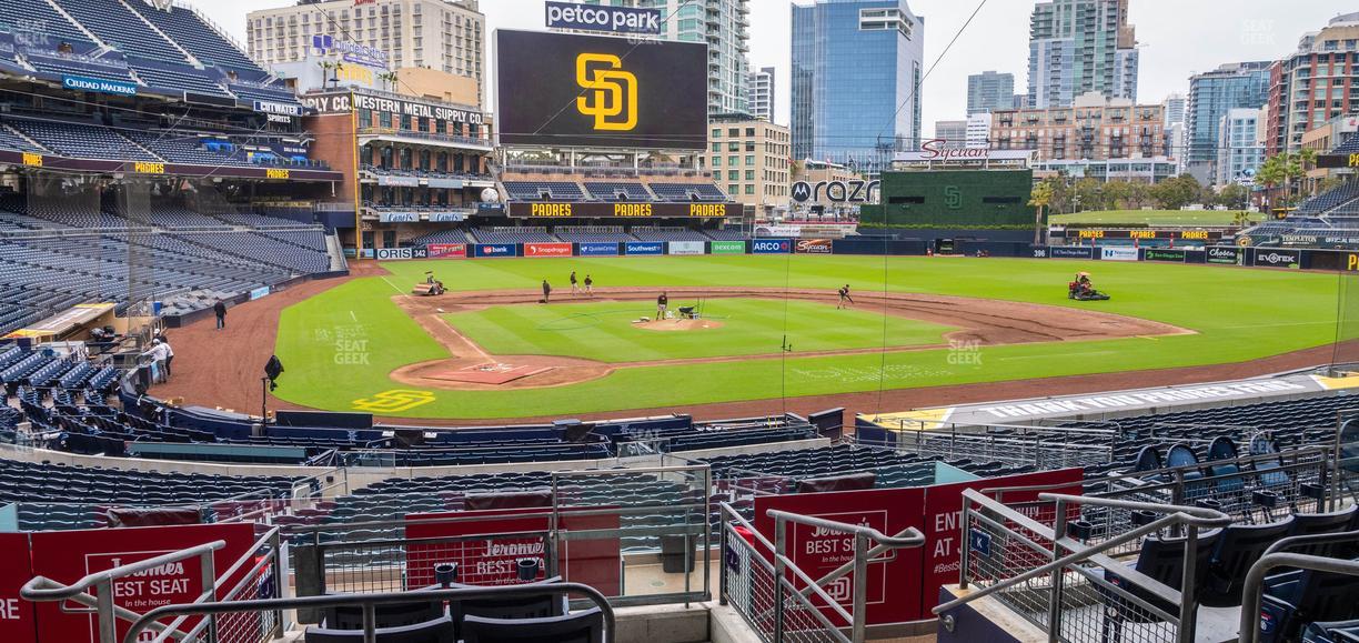 Petco Park - Section Premier Club J Seat View