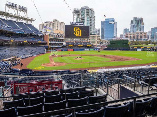 Petco Park - Section Premier Club K Seat View