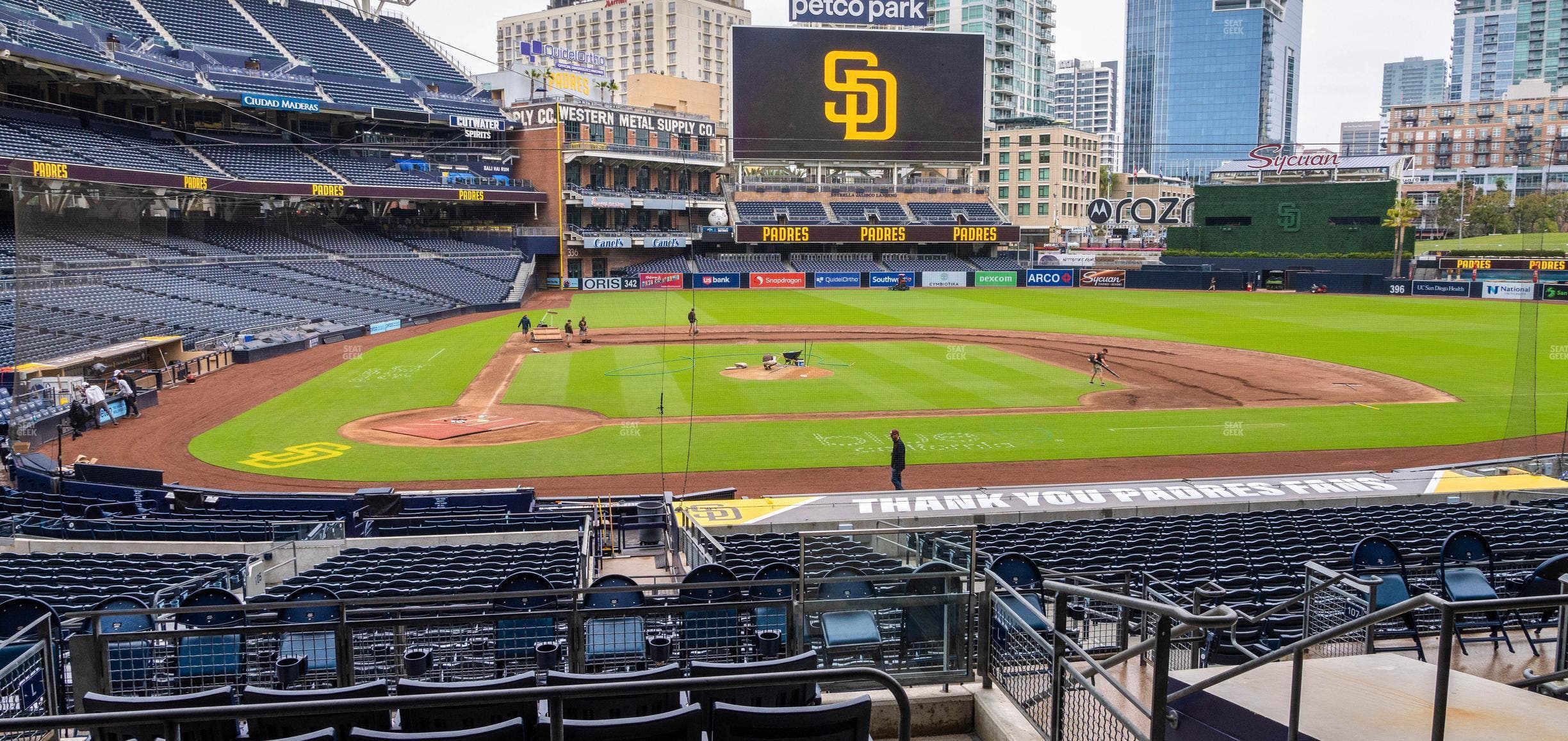 Petco Park - Section Premier Club L Seat View