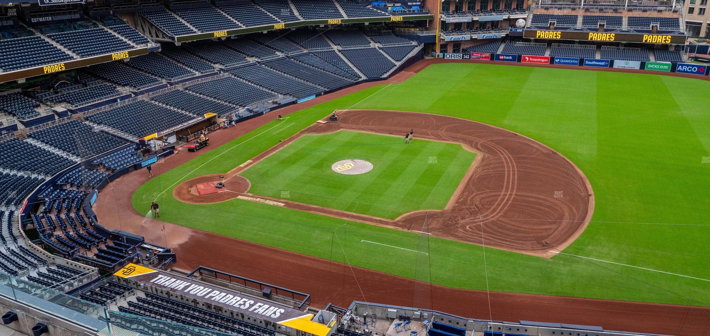 Petco Park - Section Sunset Patio Seat View
