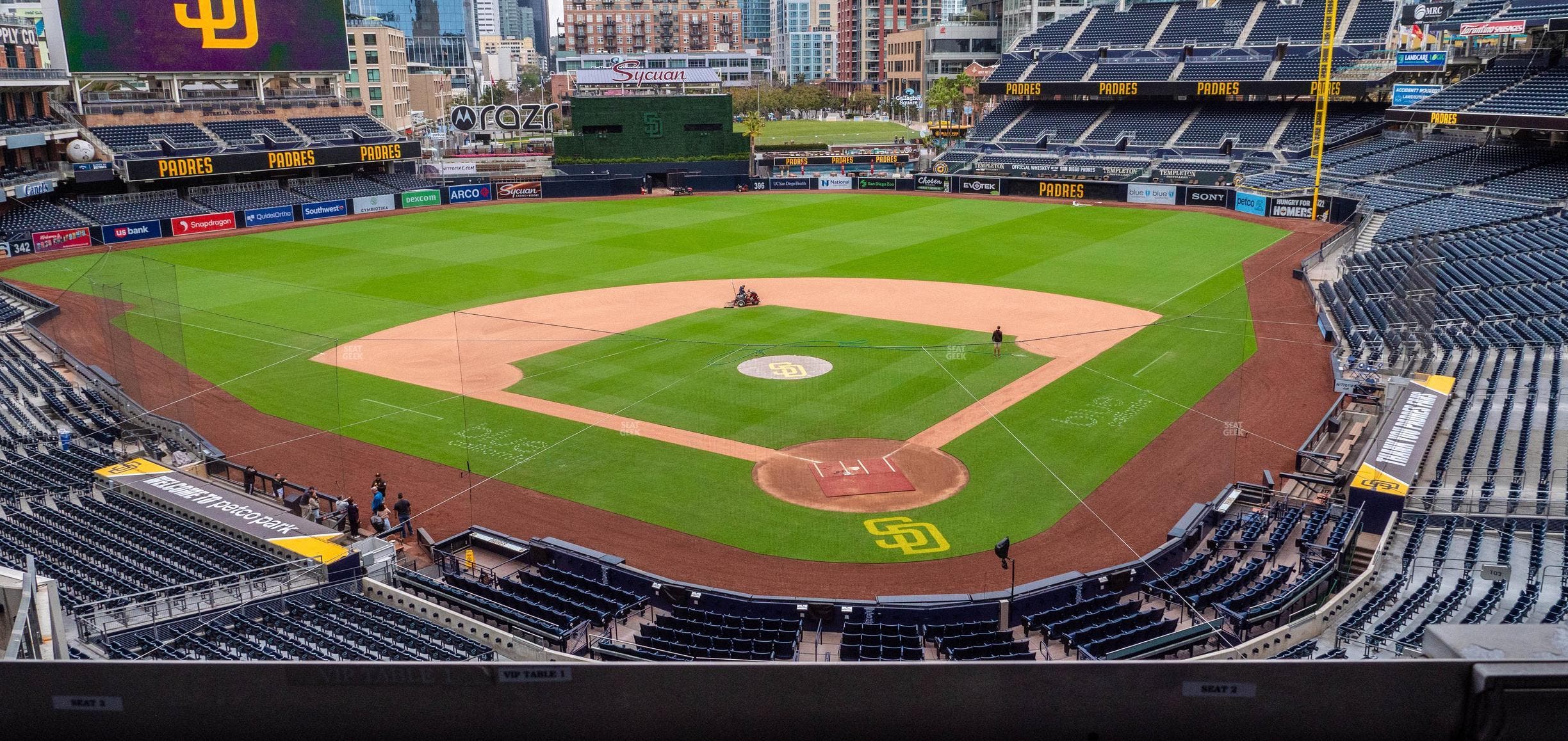 Petco Park - Section Terrace Vip Tables 1 Seat View
