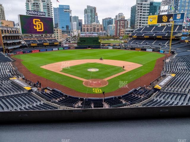 Petco Park - Section Terrace Vip Tables 3 Seat View