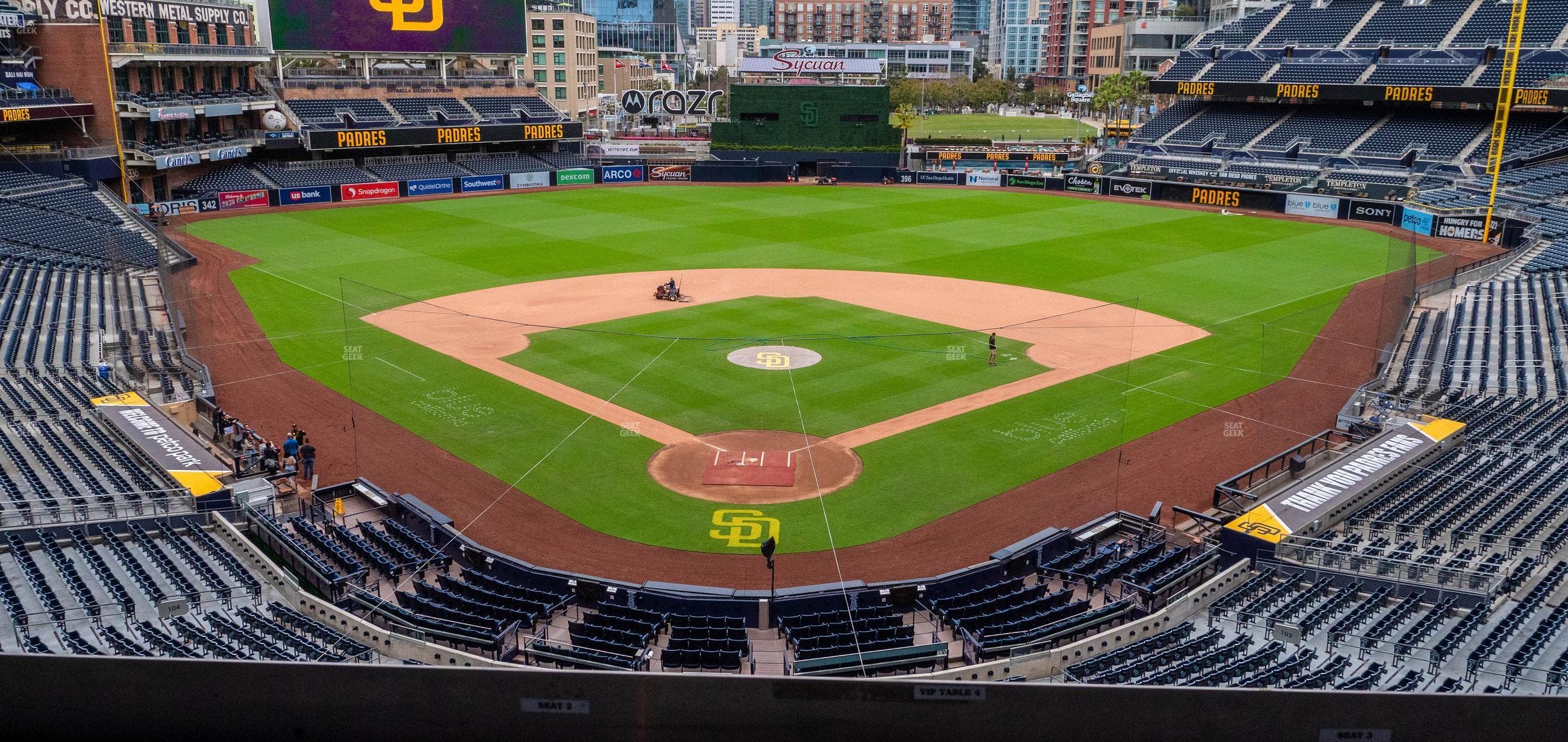 Petco Park - Section Terrace Vip Tables 4 Seat View
