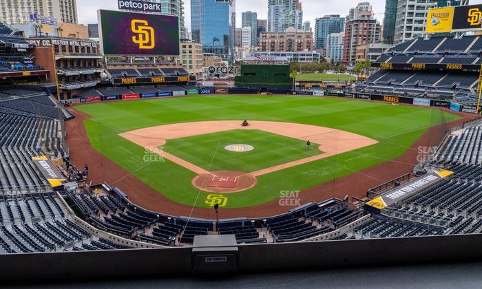 Petco Park - Section Terrace Vip Tables 5 Seat View