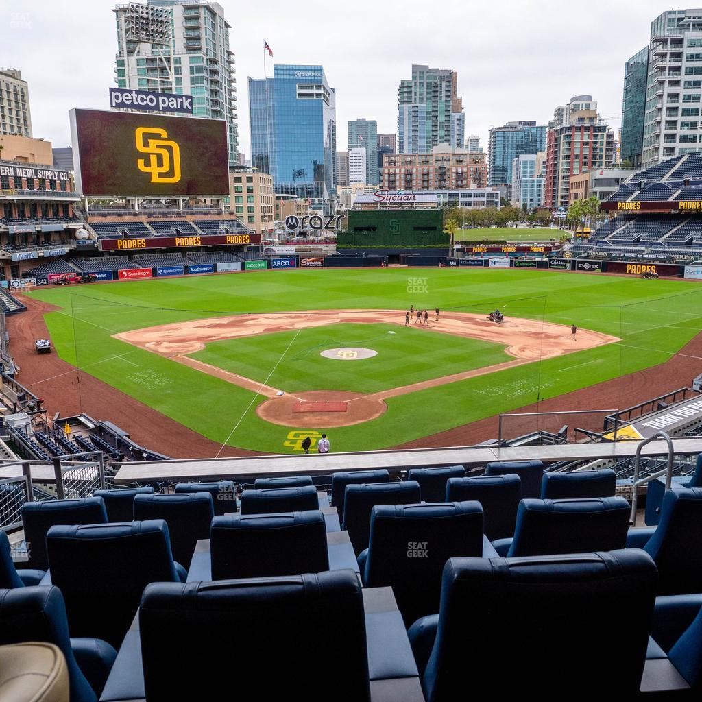 Petco Park - Section The Gallagher Chairmans Club A Seat View