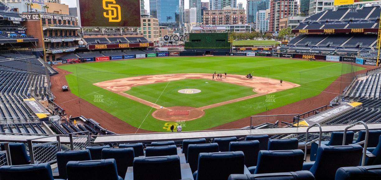 Petco Park - Section The Gallagher Chairmans Club A Seat View