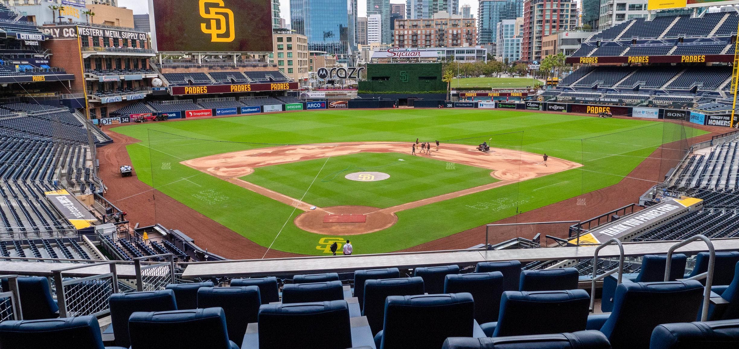 Petco Park - Section The Gallagher Chairmans Club A Seat View
