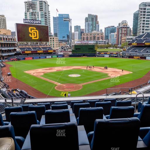 Petco Park - Section The Gallagher Chairmans Club A Seat View