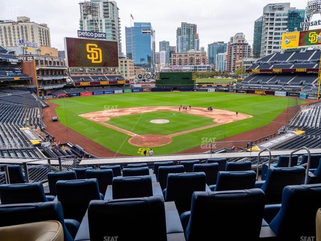 Petco Park - Section The Gallagher Chairmans Club A Seat View