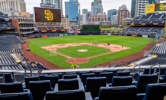 Petco Park - Section The Gallagher Chairmans Club A Seat View