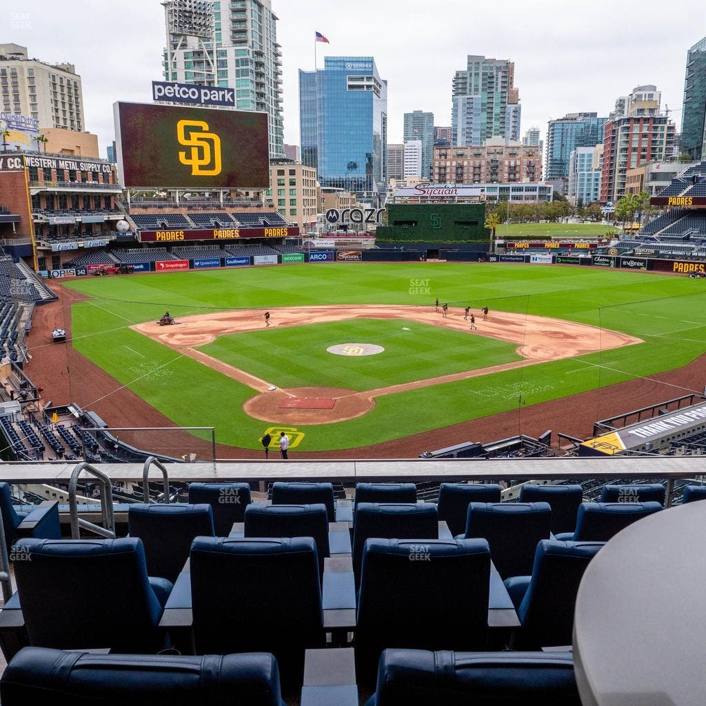 Petco Park - Section The Gallagher Chairmans Club B Seat View