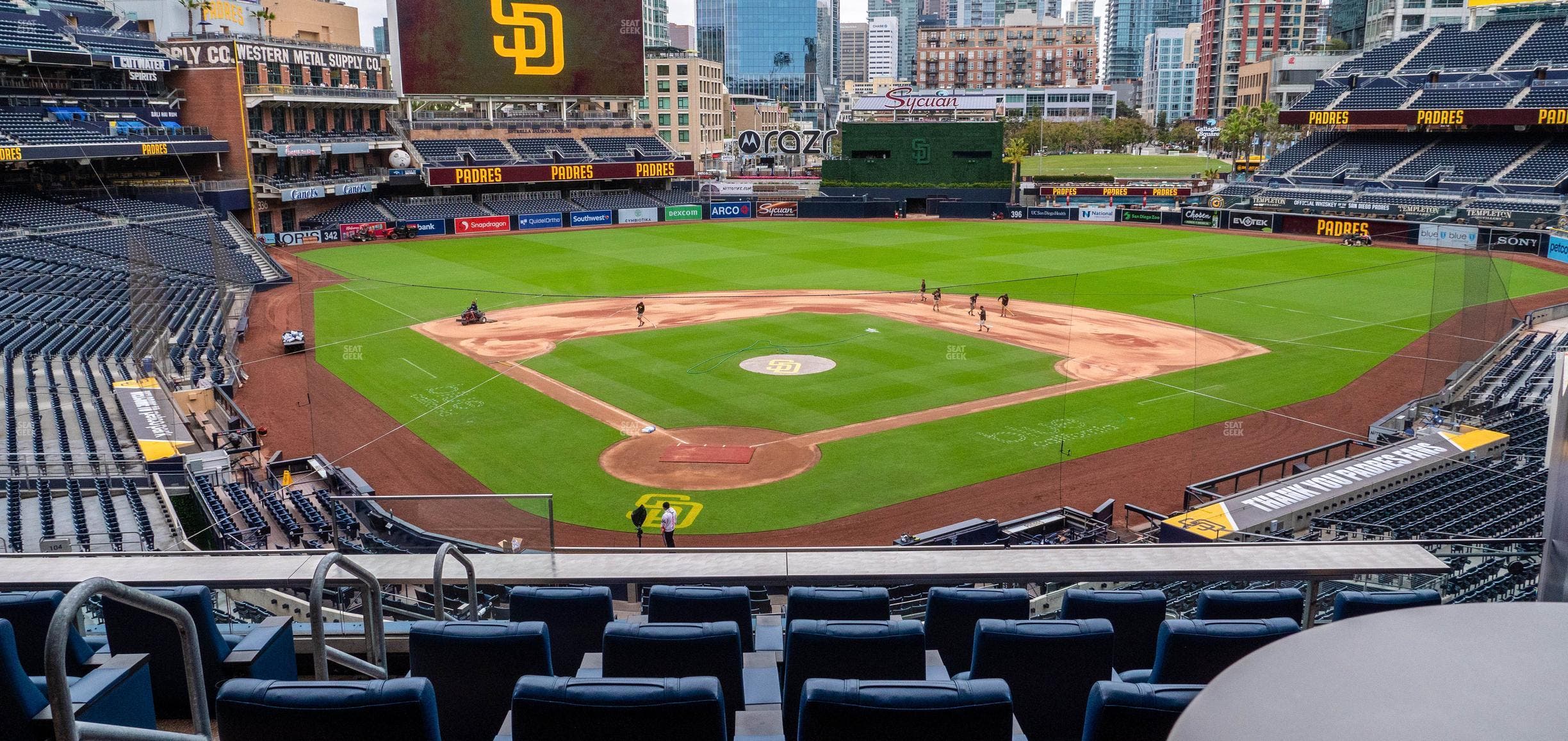 Petco Park - Section The Gallagher Chairmans Club B Seat View