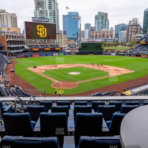 Petco Park - Section The Gallagher Chairmans Club B Seat View