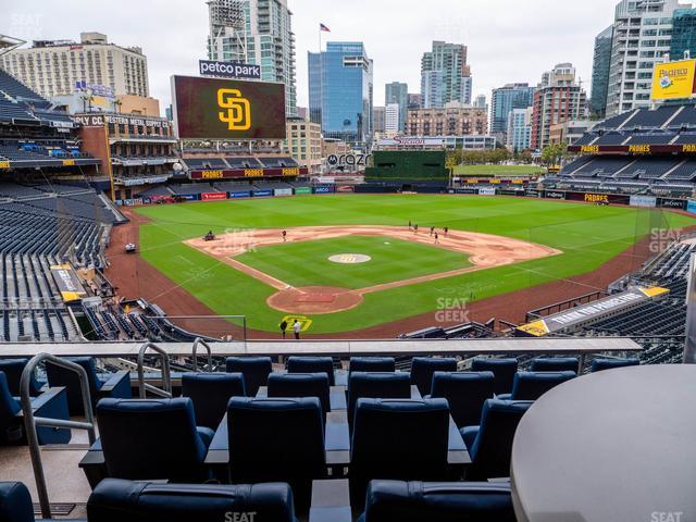Petco Park - Section The Gallagher Chairmans Club B Seat View
