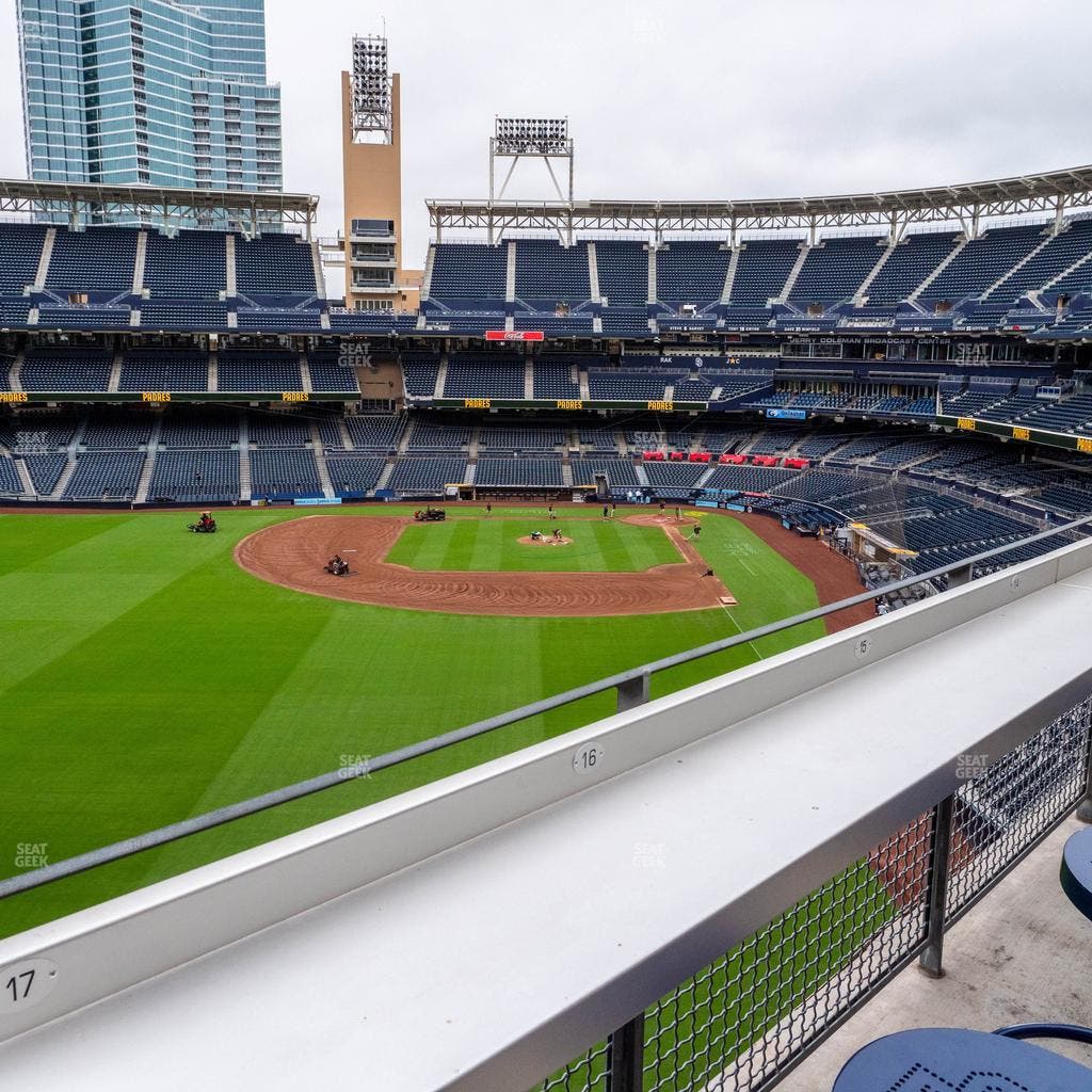 Petco Park - Section Wm Rail Seat View