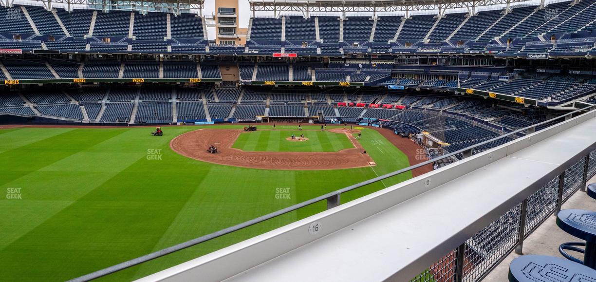 Petco Park - Section Wm Rail Seat View