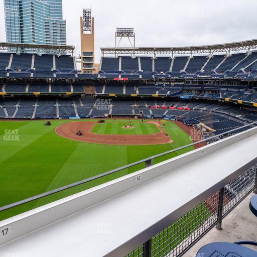 Petco Park - Section Wm Rail Seat View
