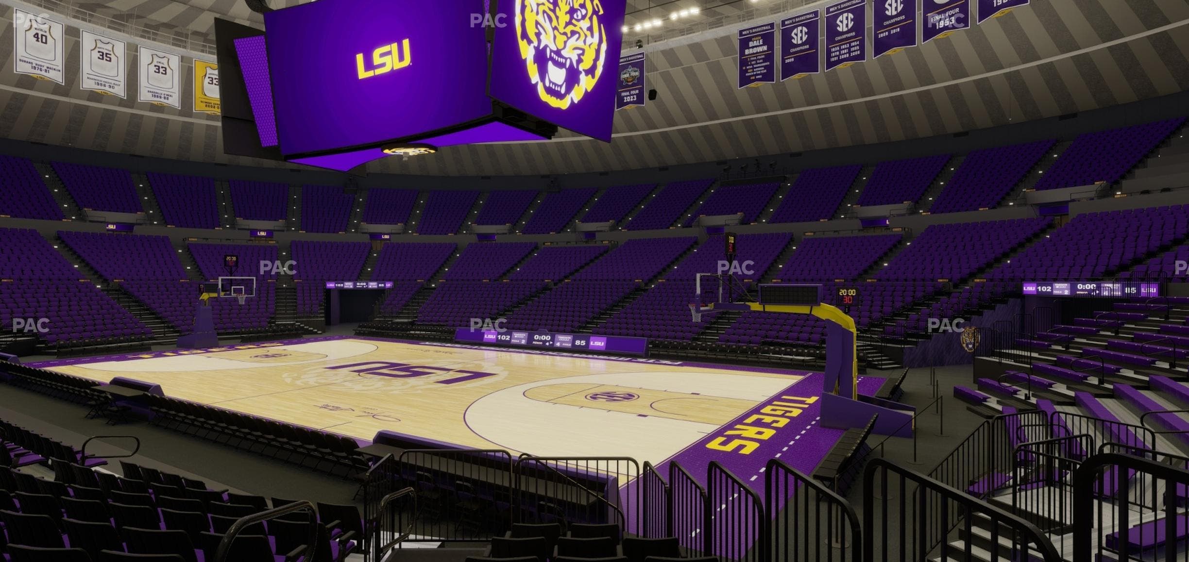 Pete Maravich Assembly Center - Section 101 Seat View