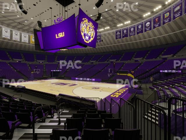 Pete Maravich Assembly Center - Section 101 Seat View Pete Maravich Assembly Center - Section 101 Seat View