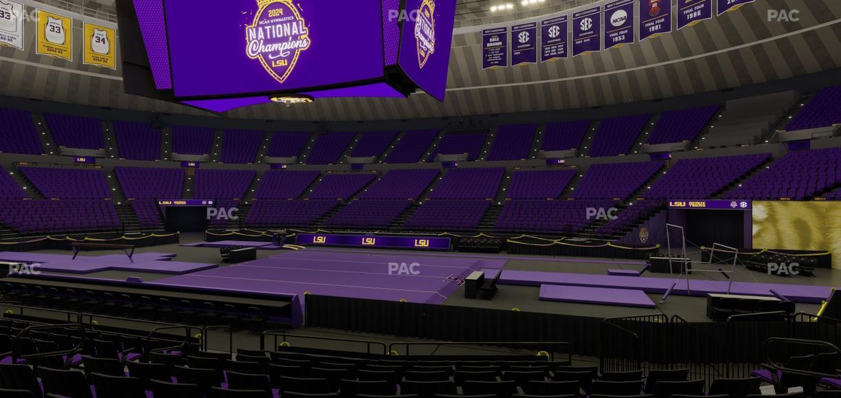 Pete Maravich Assembly Center - Section 102 Seat View