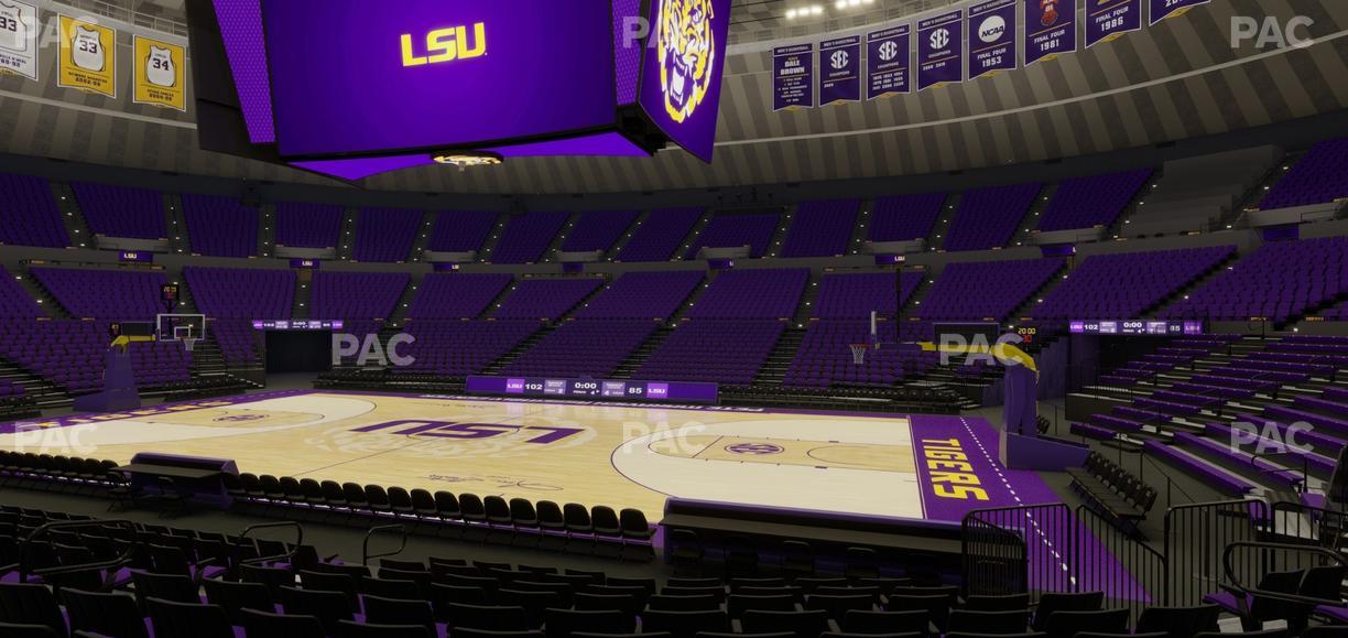 Pete Maravich Assembly Center - Section 102 Seat View