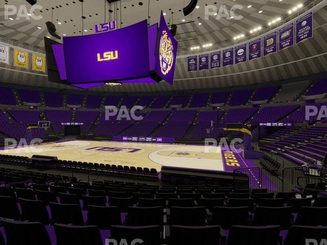 Pete Maravich Assembly Center - Section 102 Seat View Pete Maravich Assembly Center - Section 102 Seat View