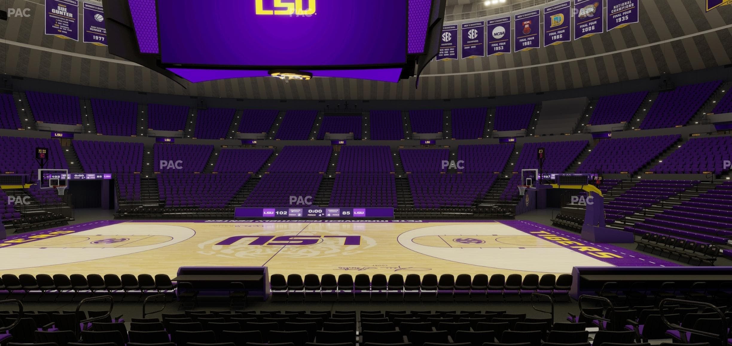 Pete Maravich Assembly Center - Section 103 Seat View