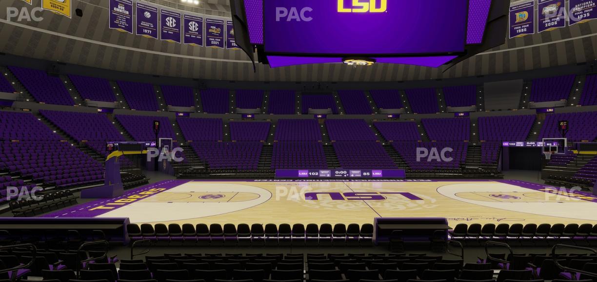 Pete Maravich Assembly Center - Section 104 Seat View