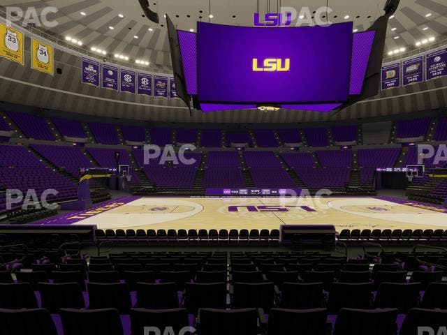 Pete Maravich Assembly Center - Section 104 Seat View Pete Maravich Assembly Center - Section 104 Seat View