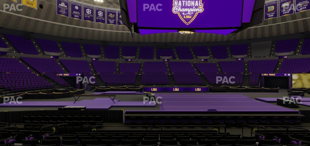 Pete Maravich Assembly Center - Section 104 Seat View