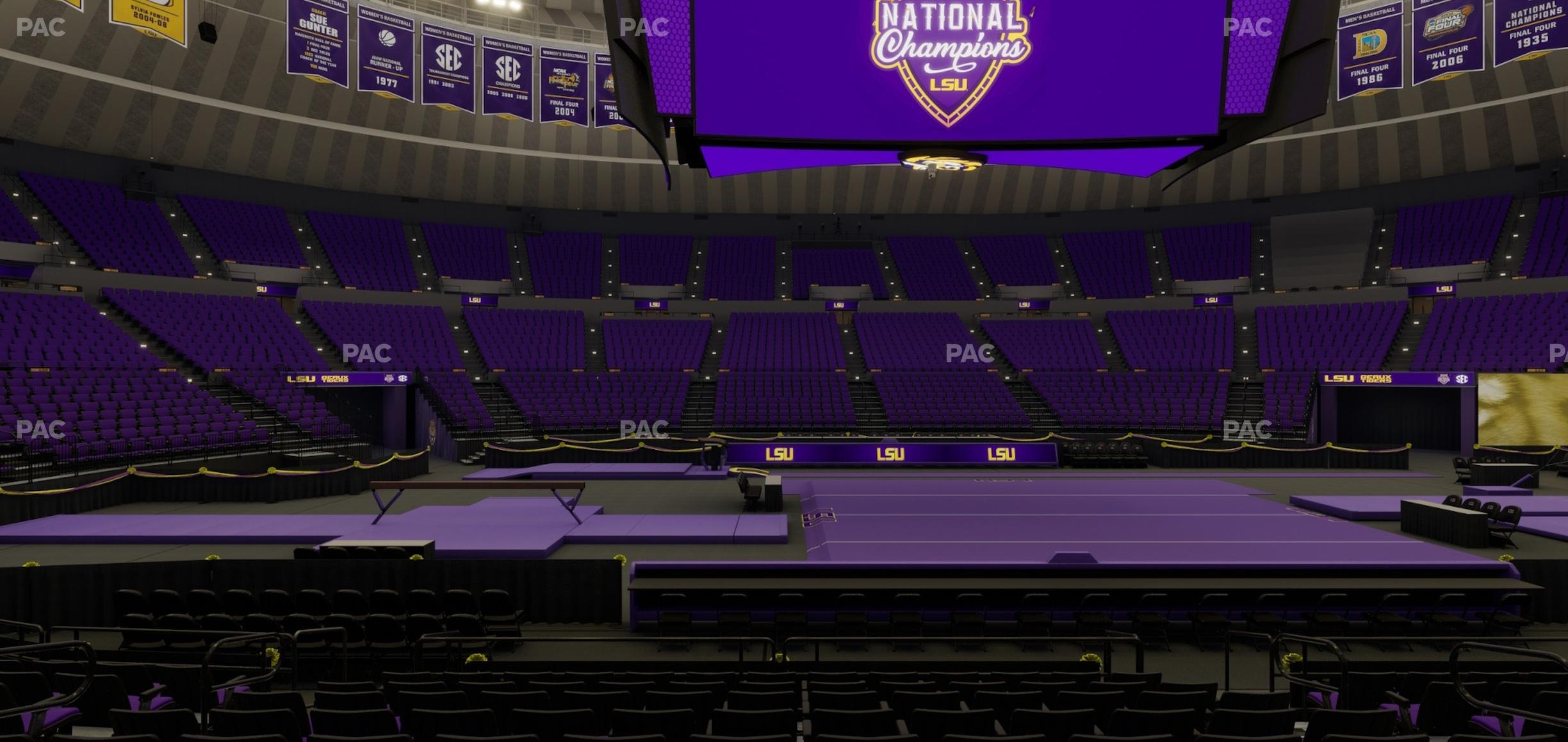 Pete Maravich Assembly Center - Section 104 Seat View
